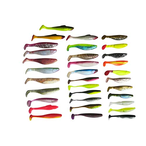 SANDAFISHING Hecht snoekbaars forel aas - box rubberen vis set 7 cm 9 cm 11 cm 13 cm roofvis kopyto rubber aas hengel accessoires jigkop haak kunstaas Twister cadeau voor vissers - Image 7