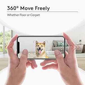 Dog Camera, Pet Camera Indoor with Phone App Cat Camera 15 Days Long Standby Pet Robot for Dog Treat Camera Dispenser Feeder 1080P Full HD Home Wifi Camera 360°Move Freely 2-Way Audio (2.4G WiFi ONLY) Dog Camera Pet Camera Indoor with Phone App Cat Camera 15 Days Long Standby Pet Robot for Dog Treat Camera Dispenser Feeder 1080P Full HD Home Wifi Camera 360Move Freely 2 Way Audio 24G WiFi ONLY