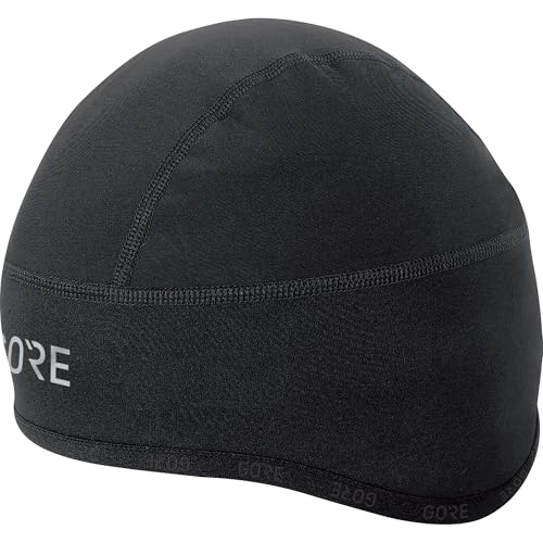 GOREWEAR C3 WINDSTOPPER Helmet Kappe, Black, 60-64