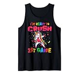 Photo Gallery i m ready to crush 1st grade dabbing unicorn back to school canotta Photo Gallery i m ready to crush 1st grade dabbing unicorn back to school canotta
