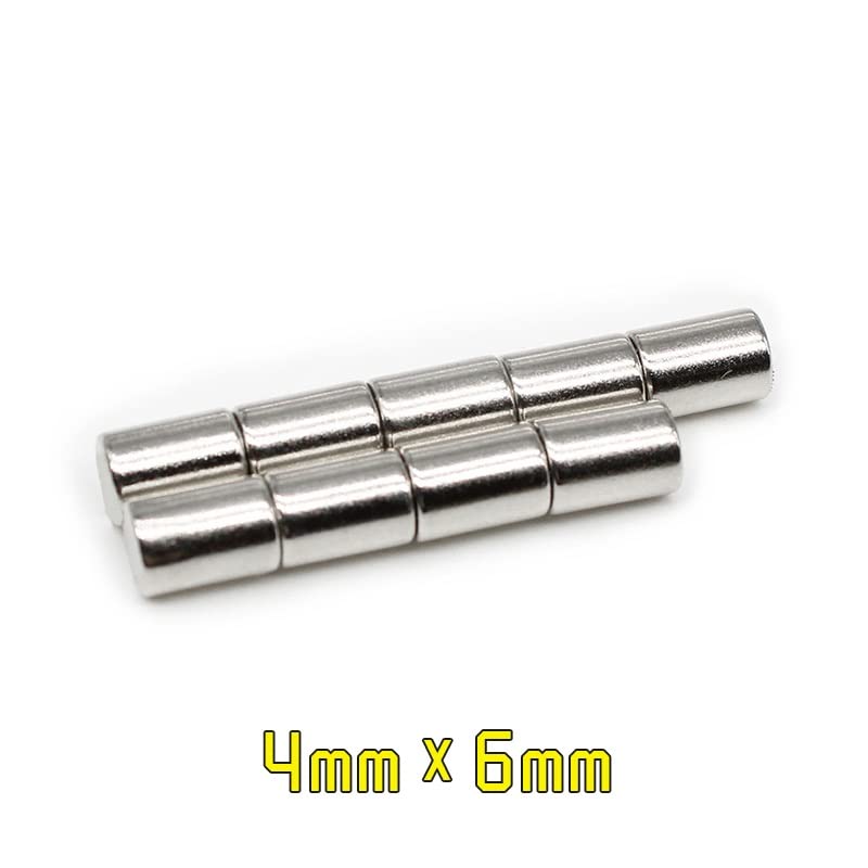 20/50/100/200/300/500PCS 4x6 Minor Search 4mm X 6mm Small Round Neodymium 4x6mm Permanent Disc 4 * 6 Magnets(100PCS)