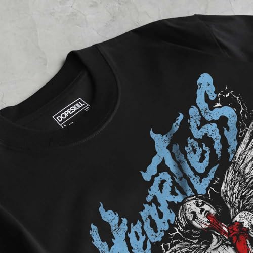 Image of DopeSkill Halloween Graphic Tee Streetwear Hip Hop Hypebeast Unisex T-Shirt Sneaker Colour Matching Shirts Spooky Graphic