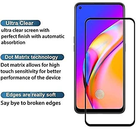 Image of Tempered Glass For Oppo F19 Pro / F19 Pro Plus (F19 Pro +) 9H Full Coverage Matte Finish Edge To Edge Tempered Glass Screen Protector For Oppo F19 Pro / F19 Pro Plus (F19 Pro +) by blackwik�