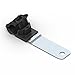 Hellermann Tyton North America 151-01447 Ratchet P Clamp, 0.52"-0.77" Bundle Dia, 180? Long Length, 0.51" Hole Dia, PA66HIRHSUV, Black, 1.37" Width, 6.58" Length (Pack of 200)