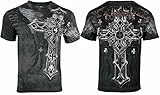 Xtreme Couture by Affliction Men's T-Shirt Battledome (M) Charcoal