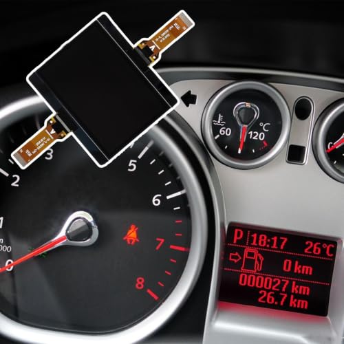Pieza de reparación de vidrio para pantalla de salpicadero Ford Focus MK2 y Galaxy 4