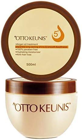 5+ Moroccan Argan Oil Hydrating Mask Parabens free 500 ml 16.9 floz