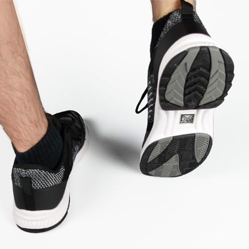 KR Strikeforce Captain Black/Grey/White Right Hand Mens Bowling Shoes4