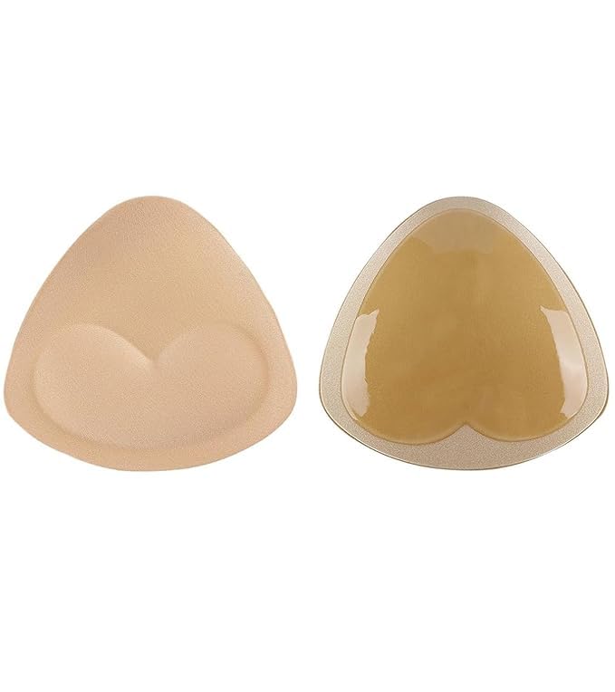 Double-Sided Sticky Bra Inserts, Waterproof Adhesive Cups Push Up Sticky Inserts for Bra Inserts Breast Enhancer,1 Pair Double-Sided Sticky Bra Inserts. [Pack of 1] Skin-picture-14
