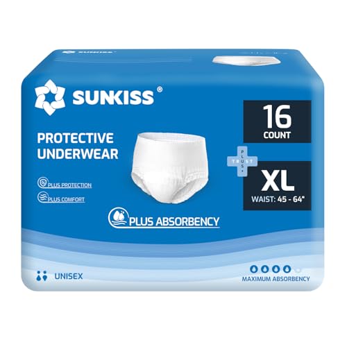 SUNKISS TrustPlus Inkontinenz Pants für Erwachsene, Saugfähige...