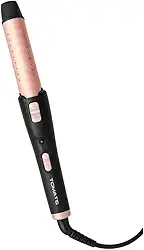 Modelador e Prancha 2 em 1, Cerâmica Profissional para Cachos e Alisamento, Aquece Rápido Alta Performance Anti-Frizz, Cabo Giratório 360°, Ideal para Todos os Tipos de Cabelo - Cores sortidas