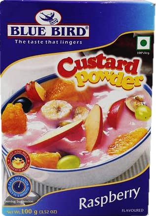 Blue Bird Custard Powder Raspberry 100g Unique