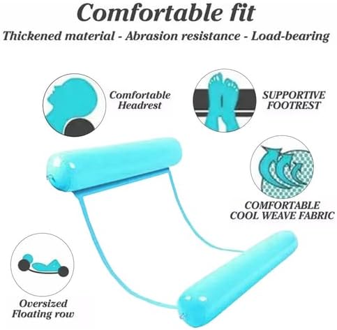Inflatable Pool Floats Water Hammock Swimming Pool Water Lounge