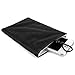 BoxWave Case Compatible with Unihertz Titan 2 - Velvet Pouch, Soft Velour Fabric Bag Sleeve with Drawstring - Jet Black