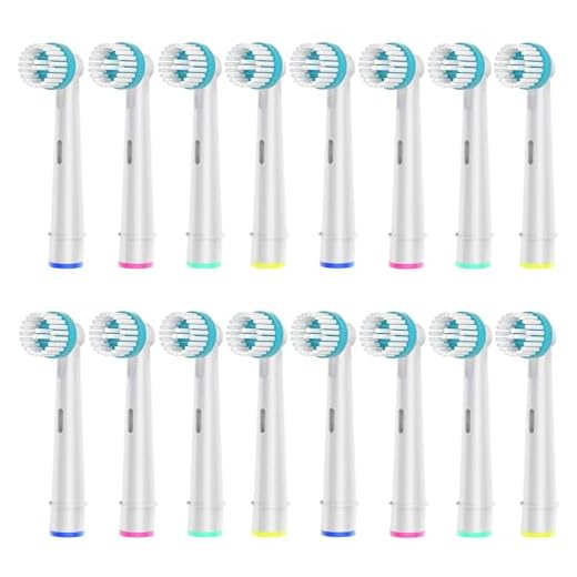 16 Recambios Cepillos Ortho Care, Compatibles con los Cepillo Electrico Oral B, Para una Limpieza Precisa Alrededor de los Aparatos de Ortodoncia.