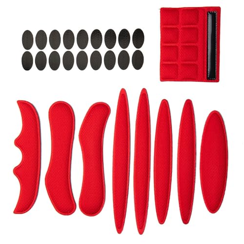 Innenpolsterung für Helme, Schaumstoff, Memory-Schaum, versiegeltes Futter, Schwamm für Fahrräder, Motorräder, Radhelme