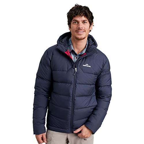 Kathmandu Herren Epiq Hooded Down Jacket - S, Blau – Midnight Navy, S