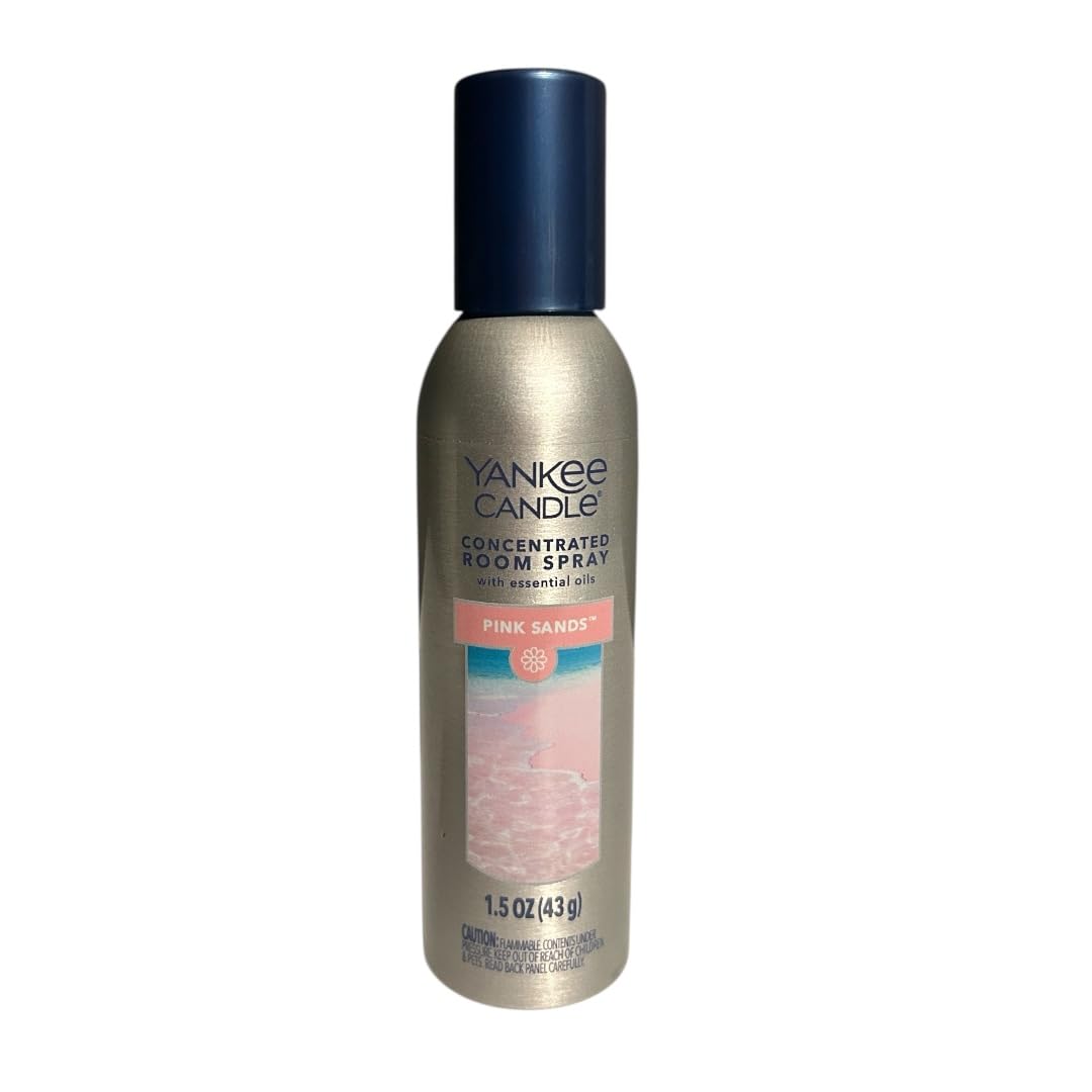 Concentrated Room Spray – Beach &amp; Tropical Scents – Long-Lasting Air Freshener (Pink Sands)