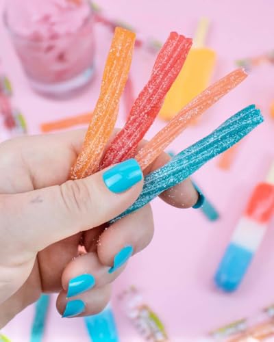 Dulces ácidos individuales 3 pulgadas sabores verano 1lb miniatura 1