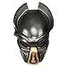 LIANGLIDE Predator Helmet Mask Halloween Masque Helmet Latex Full Head Cover Crazy Party Headgear Props Predator Mask for Halloween, Black
