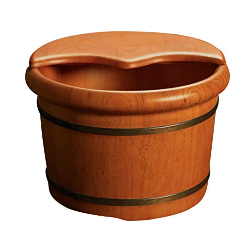 Cubeta de masaje para pies BABYCE de madera maciza