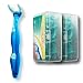 T.Smile 3rd Generation Dental Flosser 1 Handle + 100 Extra Strength Floss Heads, Evolutionary Clean, Pack of 1