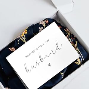 Supershunhu grooms wedding vows card husband to my groom to my husband  urban country home decor