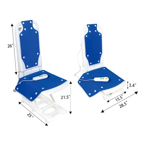 MAIDeSITe Electric Chair Lift, Get Up from Floor, Floor Lift, Can be Raised to 20” Help You Stand Up Again, Weight Limit 300 LBS, Item Weight 30 LBS 2 MAIDeSITe Electric Chair Lift, Get Up from Floor, Floor Lift, Can be Raised to 20” Help You Stand Up Again, Weight Limit 300 LBS, Item Weight 30 LBS - Image 3