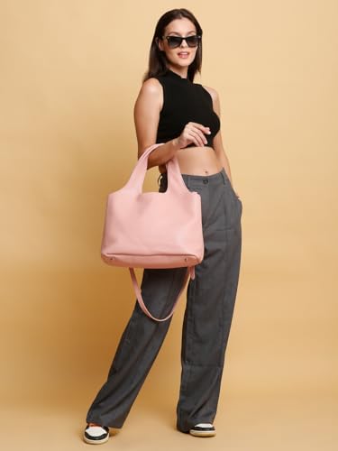 Image of white lily Hobo Shoulder Bag for Women, ladies Purse for Women Handbag, Tote Bag for Women's, Gifts for Women's, Pu Leather Tote Shoulder Bag With Adjustable Strap for Traveling, Office, College