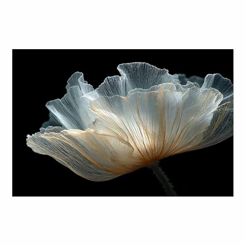 Tableau fleurs magnifiques multicolore 40x60cm pour salon