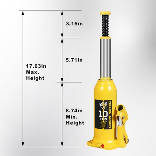 Yellow Jacket 10 Ton Multi-Directional Bottle Jack