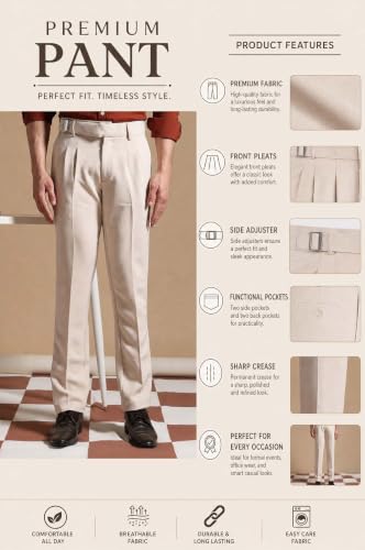 Image of Trouser for Men | Casual Pants | Gurkha Trouser (PREMIUM-TR-05-10)