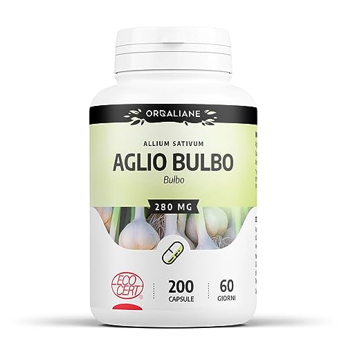 Aglio Bulbo Biologico 280mg, 200 Capsule