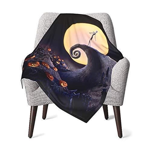 Image of Halloween Unisex Baby Blanket Super Soft Reversible Nursery, Swaddle Stroller Infant & Toddler Bedding for Kids 30 x 40 Inch(76x102cm)
