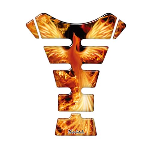 Keiti バイク用タンクパッド フェニックスデザイン・傷防止 KT6600