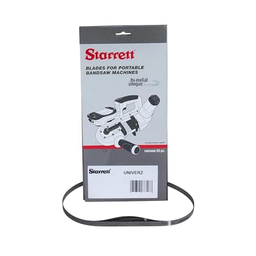 Starrett Univerz Cordless Bandsaw Blades