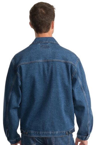 NEW Port Authority - Authentic Denim Jacket Medium Blue-M3