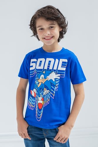 SEGA Sonic The Hedgehog 3 Pack Raglan T-Shirts Toddler to Big Kid Sizes (2T - 18-20)2