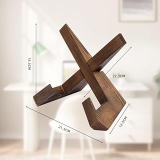 Leggio per Libri da Cucina in Legno – Leggio da Tavolo Vintage e Elegante per Ricettari e Libri di Cucina