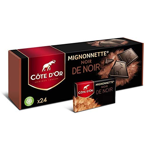 CÔTE D'OR - Mignonnette Chocolat Noir De Noir 240G - Lot De 3 - livraison offerte