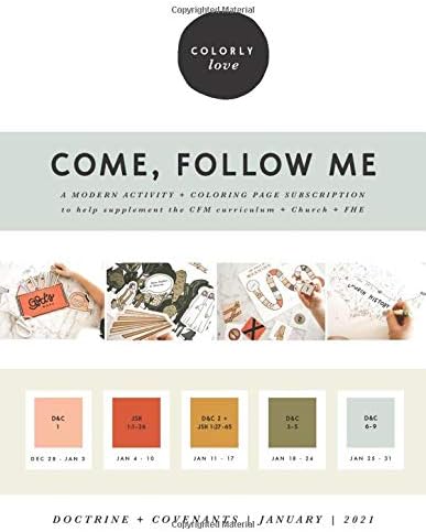 January 2020 | Come, Follow Me | Colorly Love