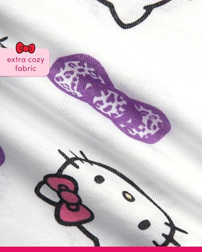 Image of Hello Kitty Girls Shirts - Short Sleeve Cute Casual Crewneck Graphic Tees Shirts for Girls Tops T-Shirt (Sizes: 4-12),