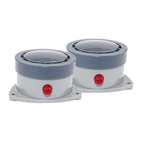 Topvico Water Leak Alarm Sensor Detector for Home Basement, 110dB Audio + LED Alert, Waterproof, Battery Operated (2 Pack) Cover