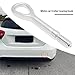 LT Easiyl 1Pc Car Tow Hook White Trailer Towing Hook A2206280135 Compatible with Benz A-Class W169 B-Class W245 C-Class S203 W203 S500