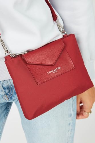 Sac trotteur Lancaster ref 51831 rouge pour ne plus s'encombrer du superflu - 6