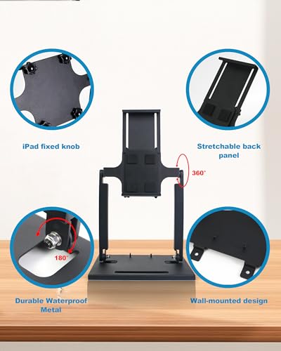Support iPad POS ZYWELL TS31 avec étagère imprimante de tickets