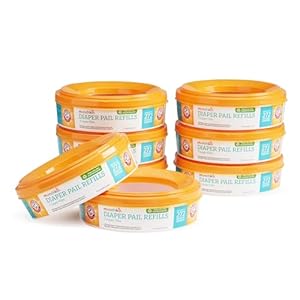 Anillo de repuesto para cubeta para pañal Munchkin Arm and Hammer, Anaranjado