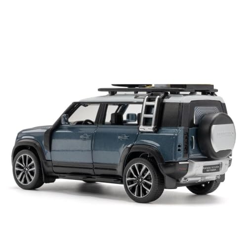 Image of LONGMIRE Metal Pull Back Diecast Car Pull Back Model with Sound Light Boys Gifts Toys for Kids Pack of 1, Multicolor (Defender 110)