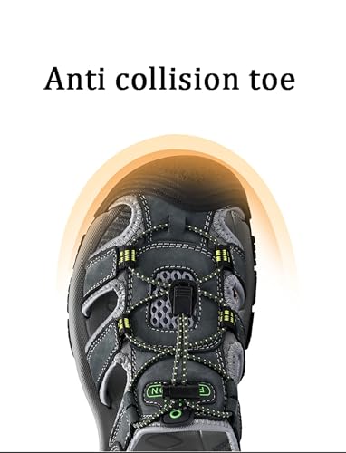 Summer Men's Sandals Breathable Outdoor Hiking Sandals Closed Toe Casual Sport2