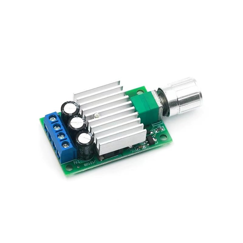 Lagnlnaoy 10A 12V-30V PWM DC Motor Speed Controller 12V 24V Adjustable Speed Regulator Dimmer Control Switch for Fan Motor LED Light